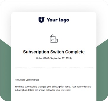 Subscription Switch Complete Addon