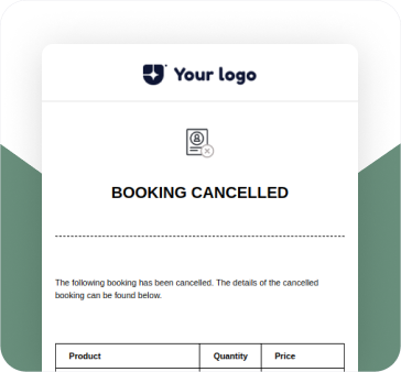 Admin Booking Cancelled