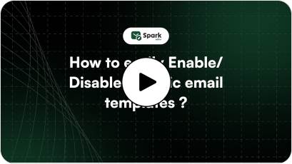 Disable specific email templates