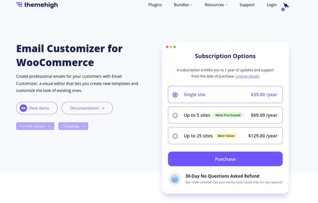 Email Customizer for WooCommerce by Themehigh
