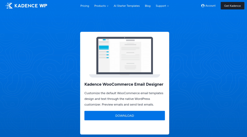  Kadence WooCommerce Email Designer