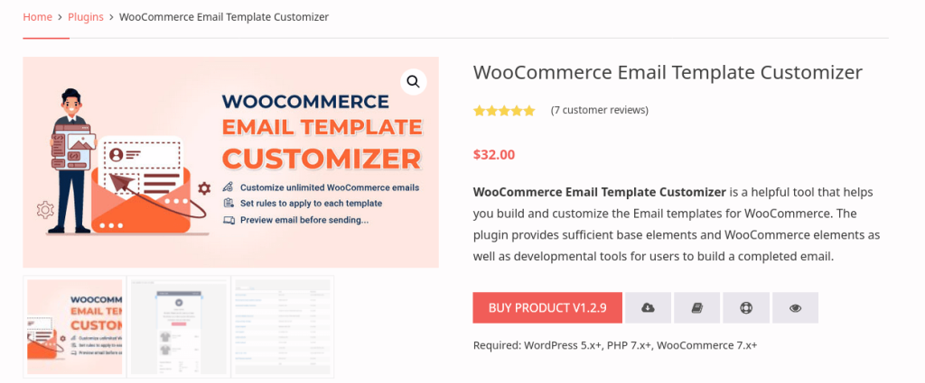 WooCommerce Email Template Customizer by VillaTheme