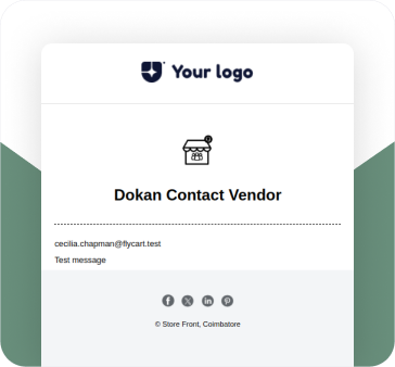 Dokan Contact Vendor