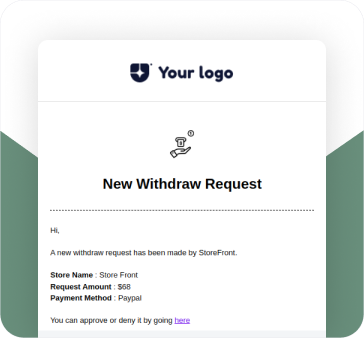 New Withdraw Request