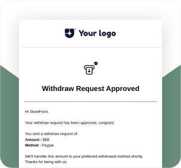 Withdraw Request Approved