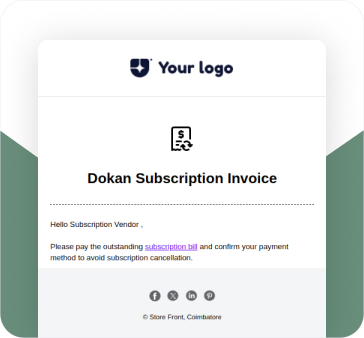 subscription invoice