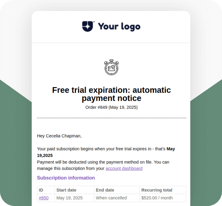Free Trial Automatic