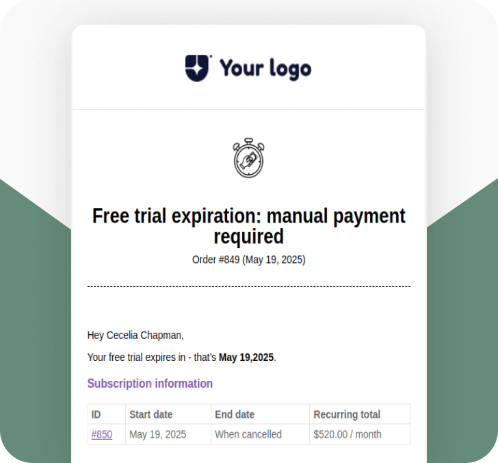 Free Trial Manual