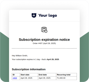 subscription expiration notice