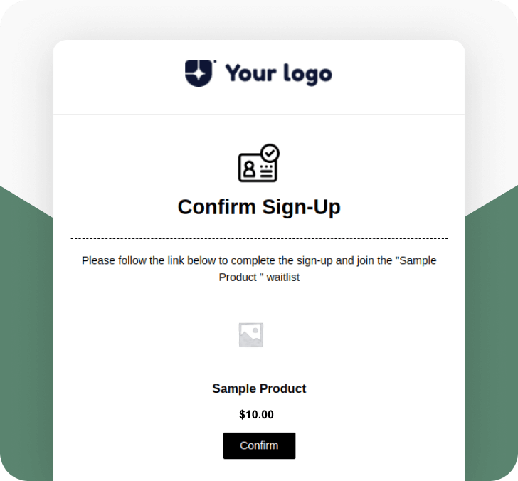 Confirm Sign Up