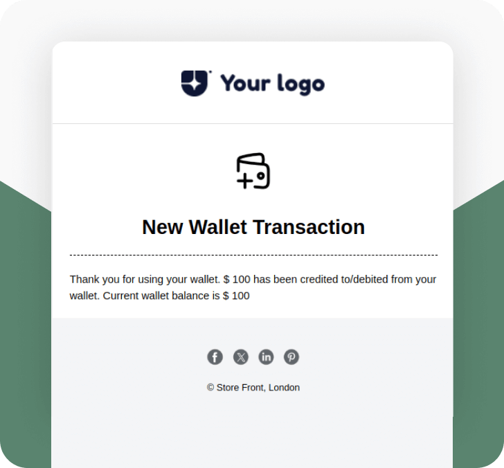 New Wallet Transaction