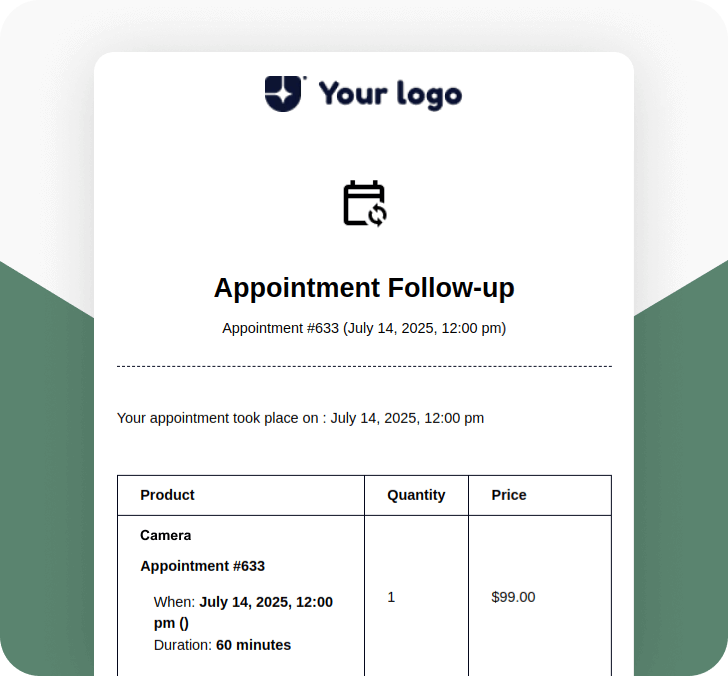 Appointment Follow-up