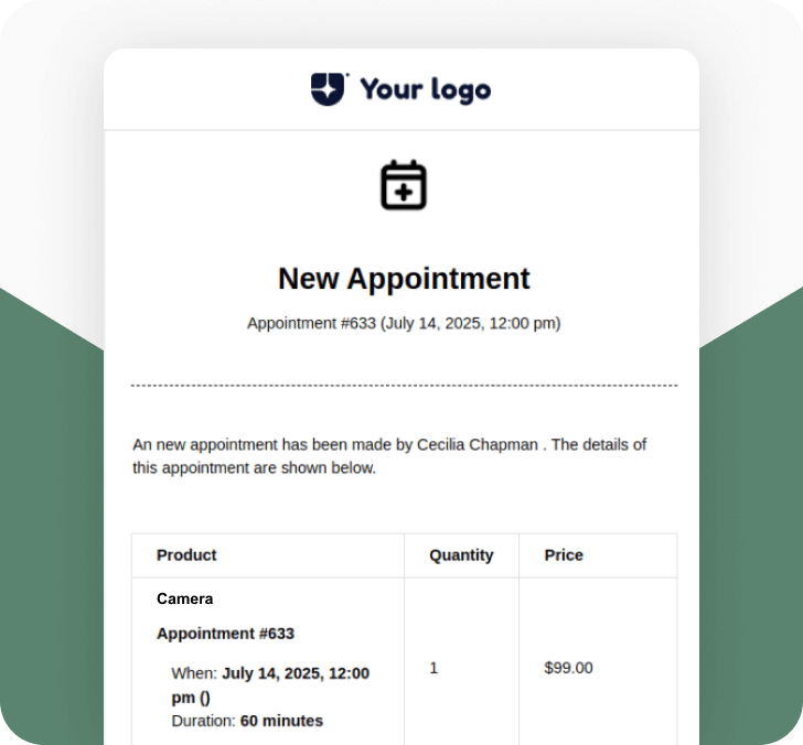 New Appointment