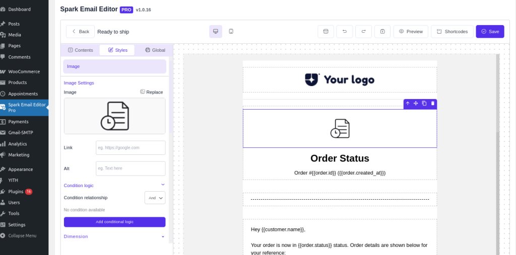 Customization  of content
