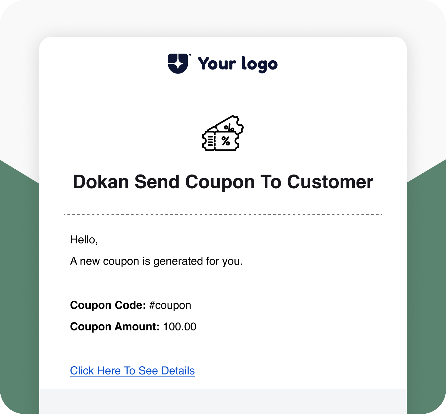 Dokan Send Coupon To Customer
