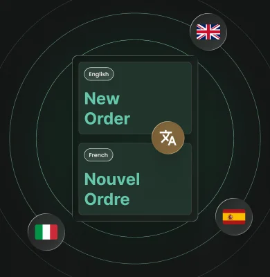 Multilingual Support