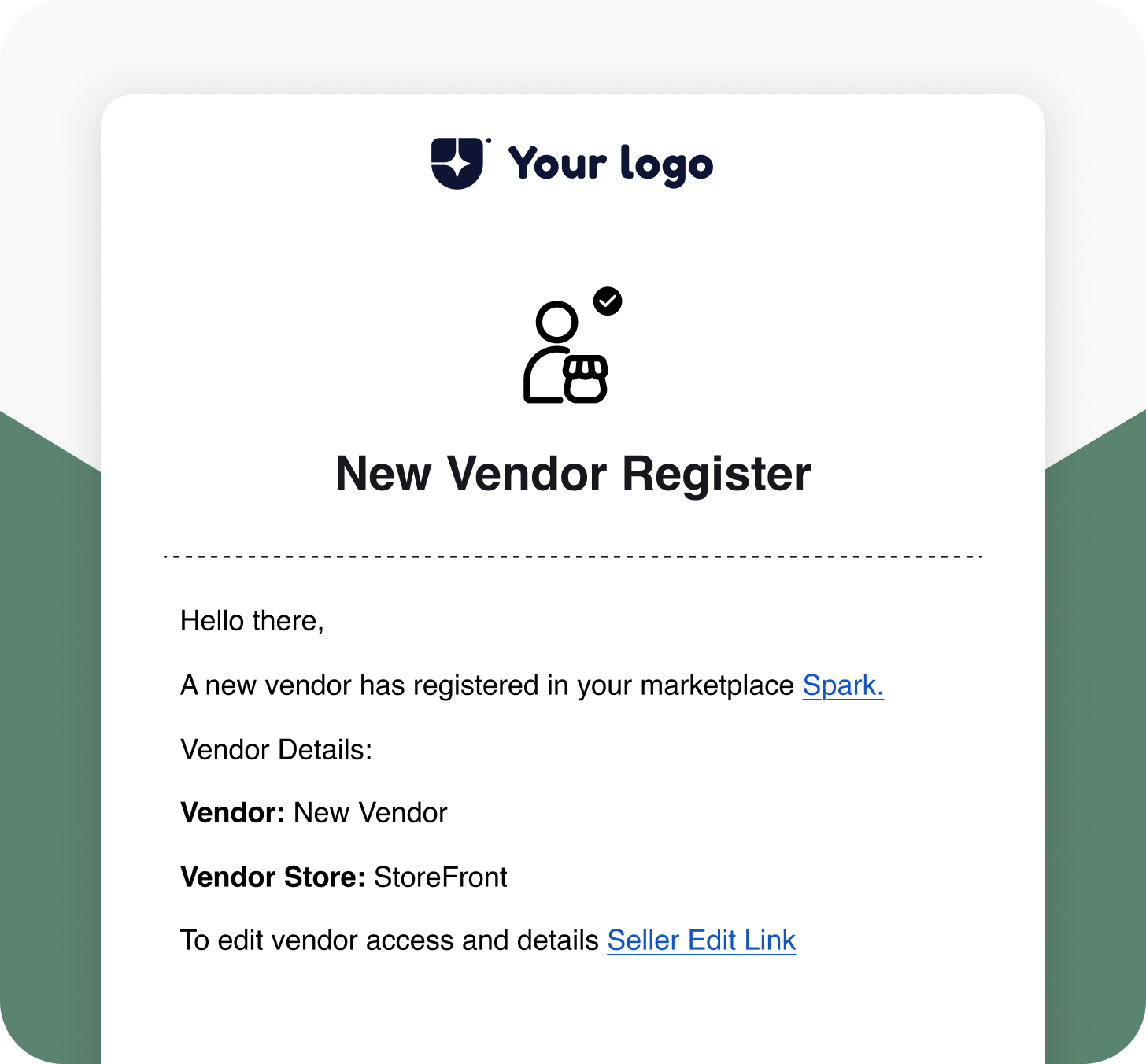 New Vendor Register