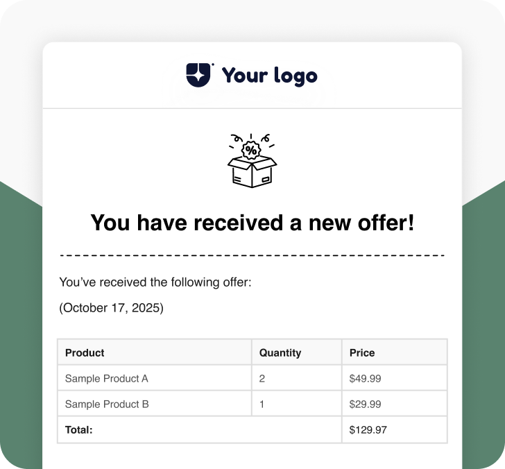 Received a New Offer