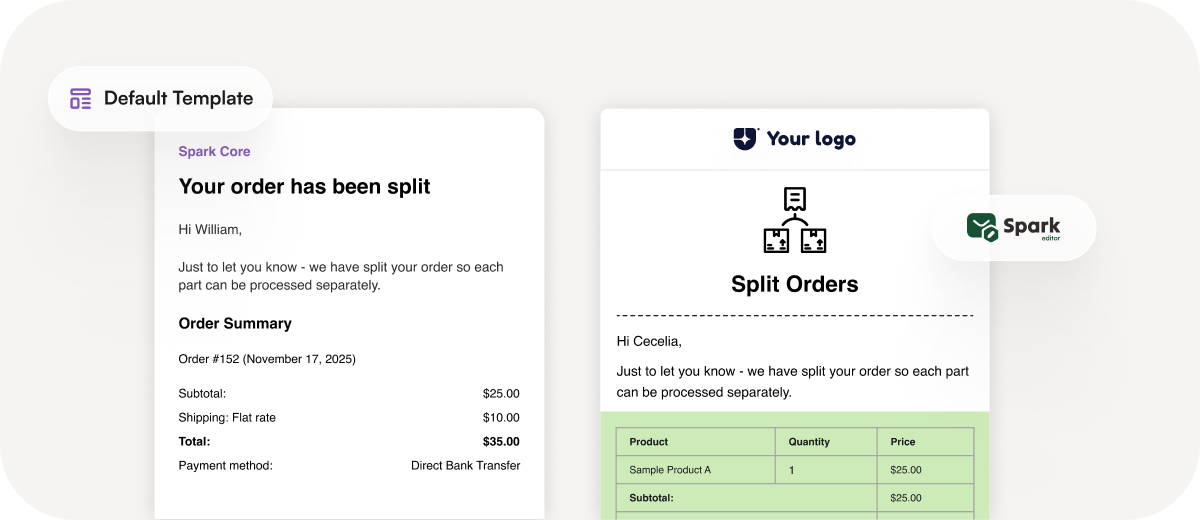 Banner Image - Split Orders