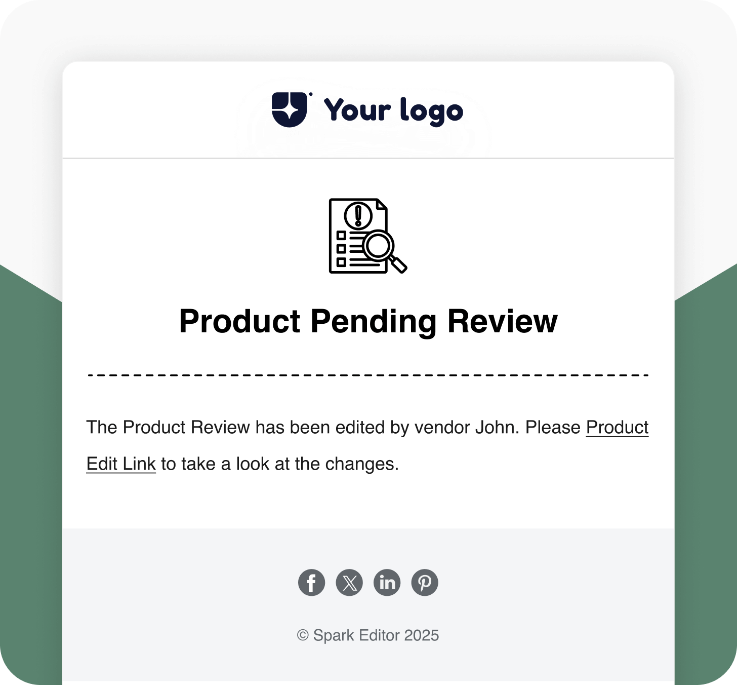 Product Pending Review