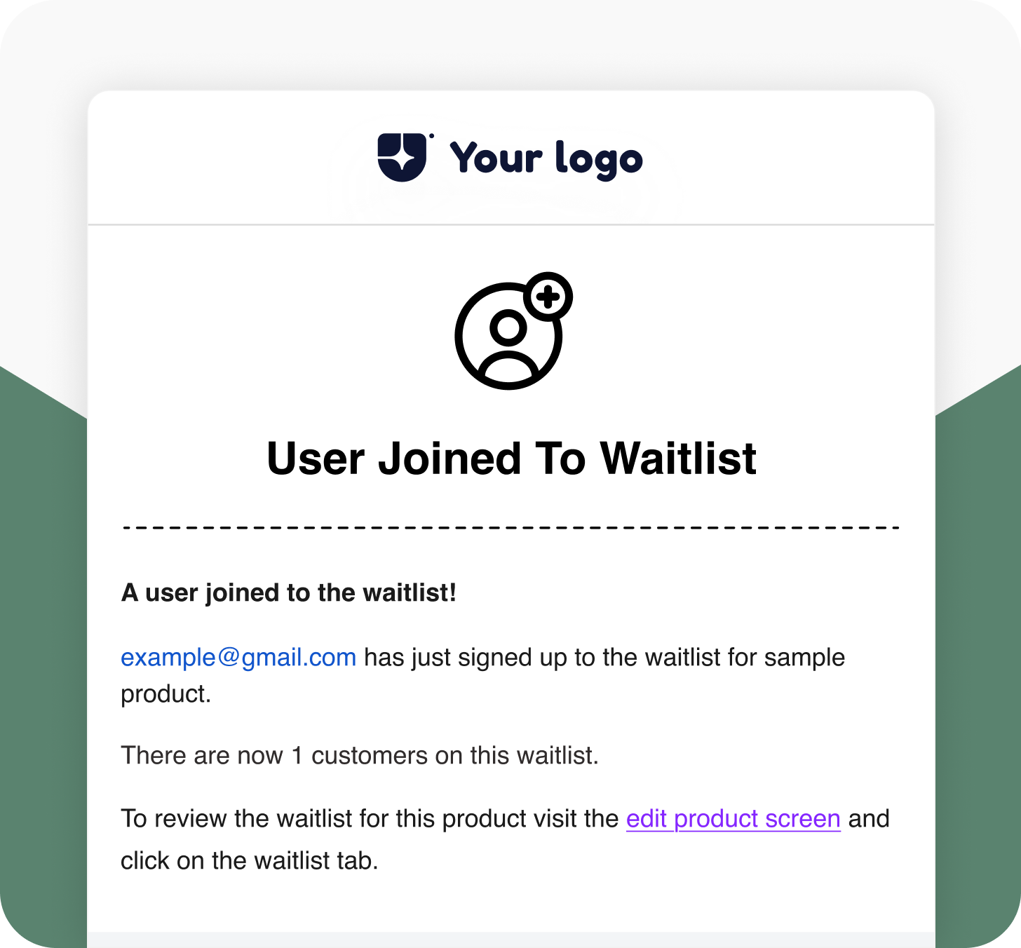 Waitlist Admin Signup Email